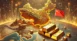 DALL·E 2024-11-24 22.15.15 - An engaging 1200x625 pixel image representing a massive gold discovery in China. The image should feature a golden landscape with visible gold veins a