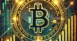 DALL·E 2024-12-29 23.42.05 - A bold and futuristic illustration of Bitcoin’s predicted rise to $350,000 by Robert Kiyosaki. The design features a glowing Bitcoin symbol prominentl