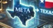 DALL·E 2025-02-03 06.00.06 - A conceptual representation of Meta’s potential reincorporation in Texas. The image features the Meta logo transitioning from Delaware to Texas on a d